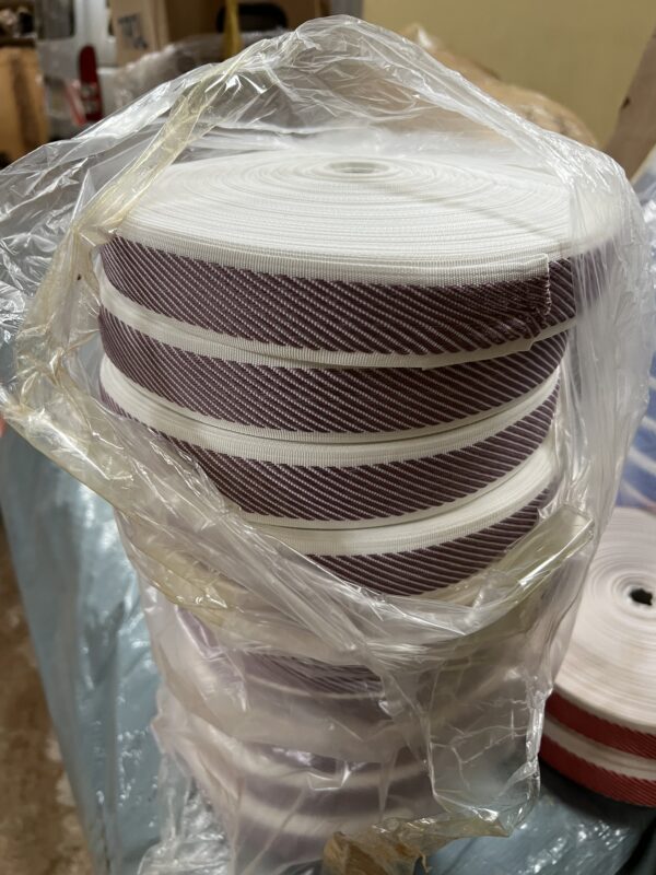 Brown Striped Mattress Ribbon