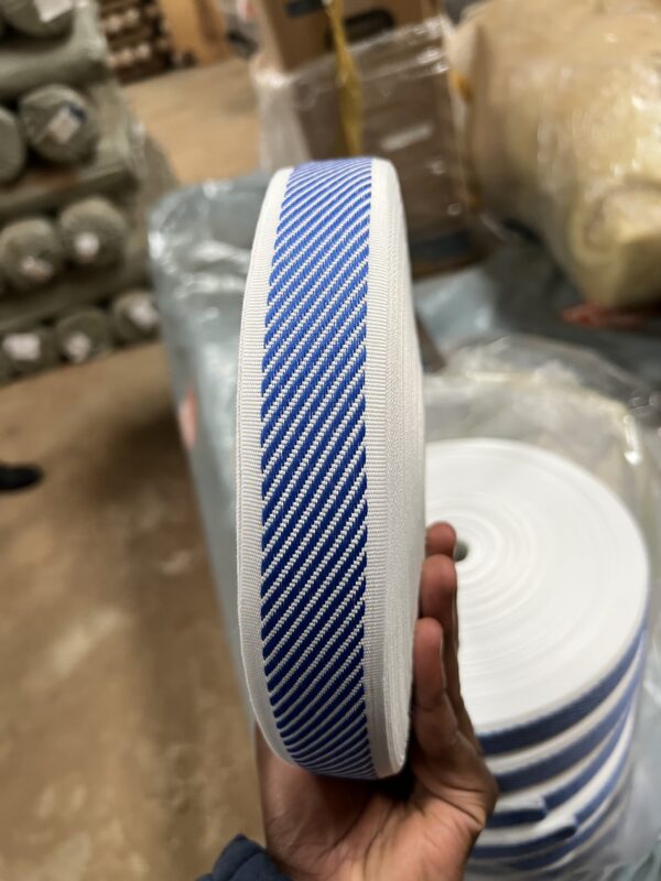 Blue striped Mattress Ribbon - Image 5